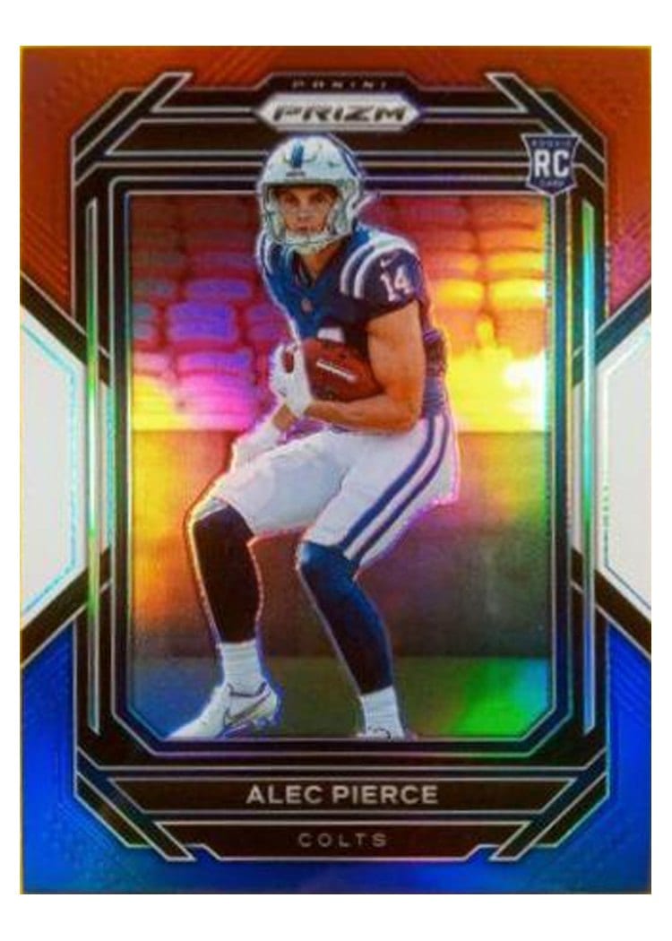 2022 Panini Prizm Base Set Alec Pierce #330 card