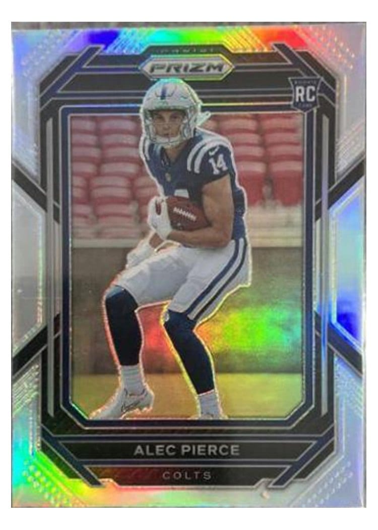 2022 Panini Prizm Base Set Alec Pierce #330 card