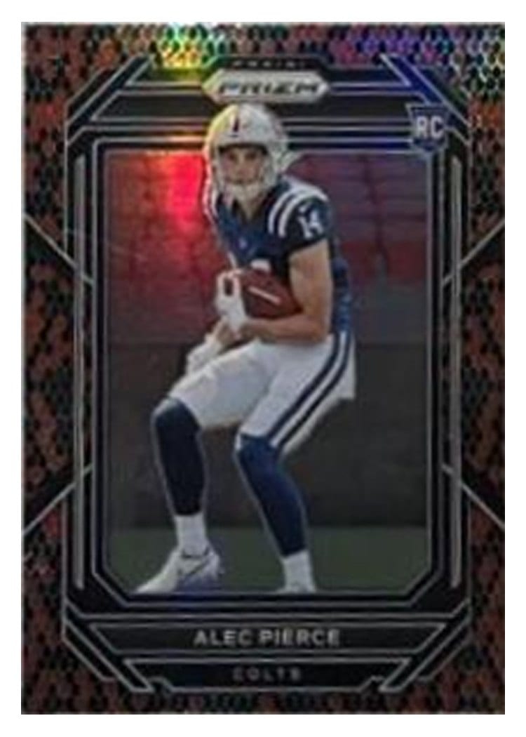 2022 Panini Prizm Base Set Alec Pierce #330 card