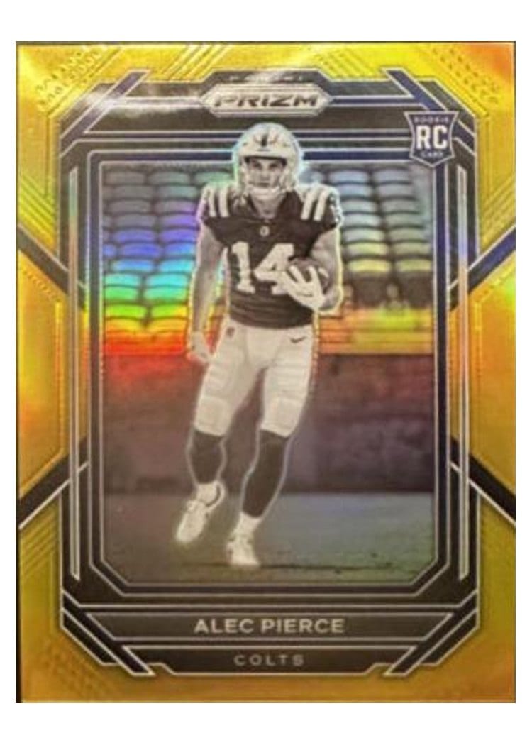 2022 Panini Prizm Base Set Alec Pierce #330 card