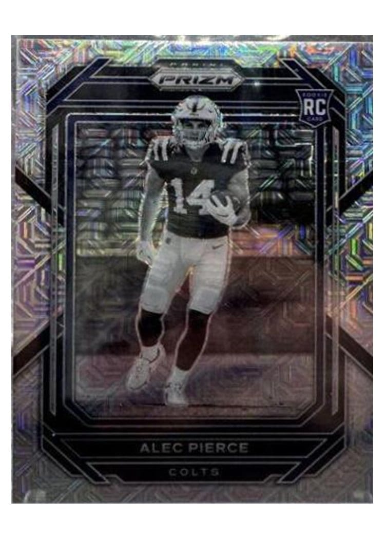 2022 Panini Prizm Base Set Alec Pierce SP Variation Mojo #330 card