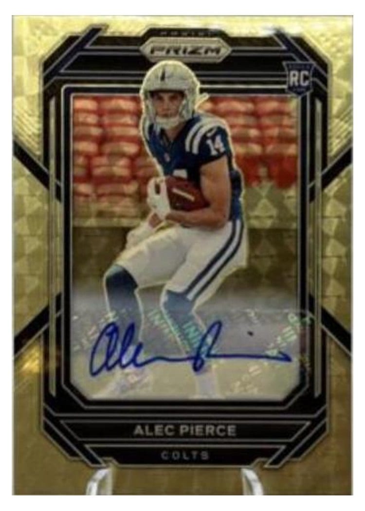 2022 Panini Prizm Base Set Alec Pierce #330 card
