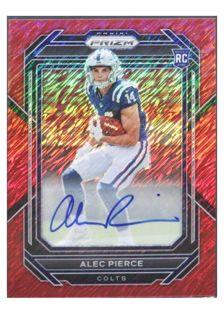 2022 Panini Prizm Base Set Alec Pierce #330 card