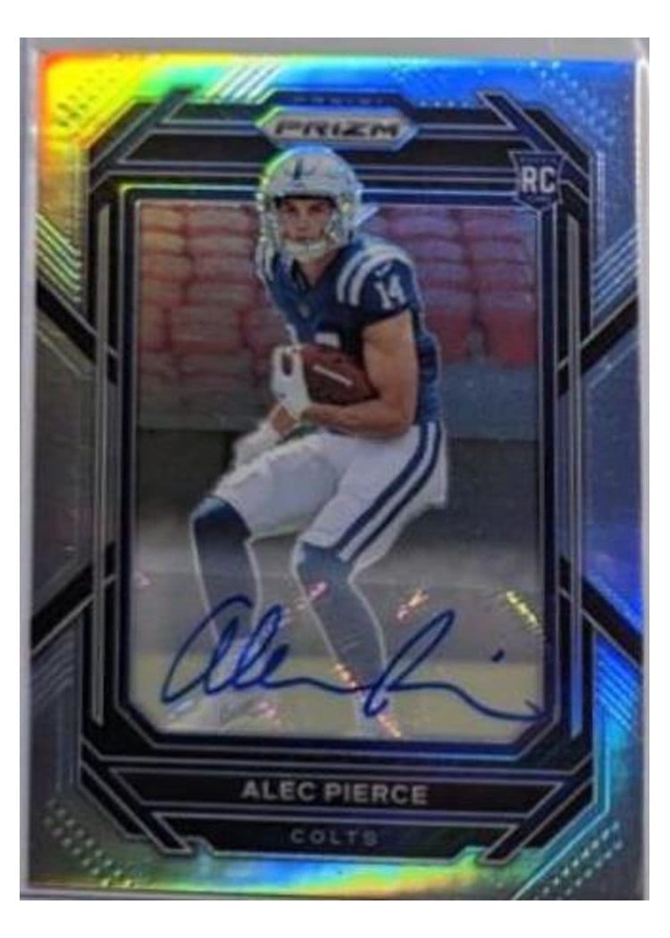 2022 Panini Prizm Base Set Alec Pierce #330 card