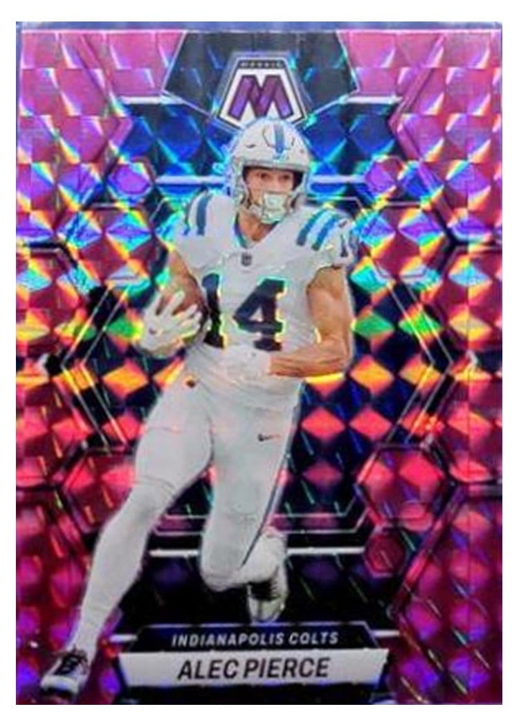 2023 Panini Mosaic Base Set Alec Pierce #96 card