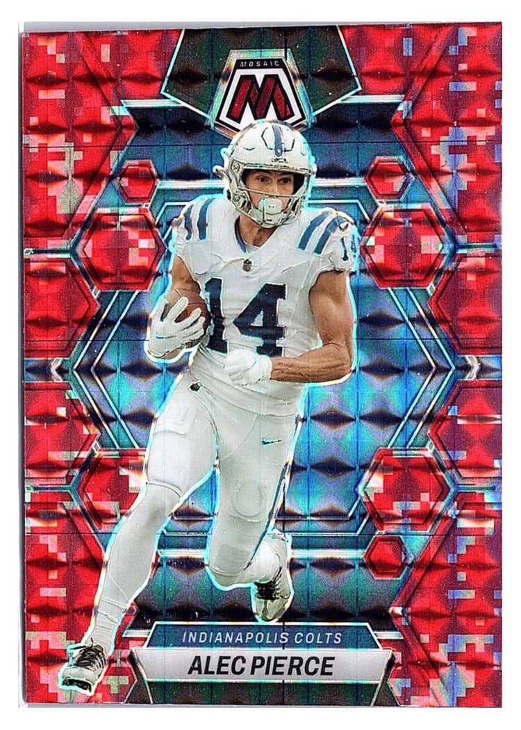 2023 Panini Mosaic Base Set Alec Pierce #96 card