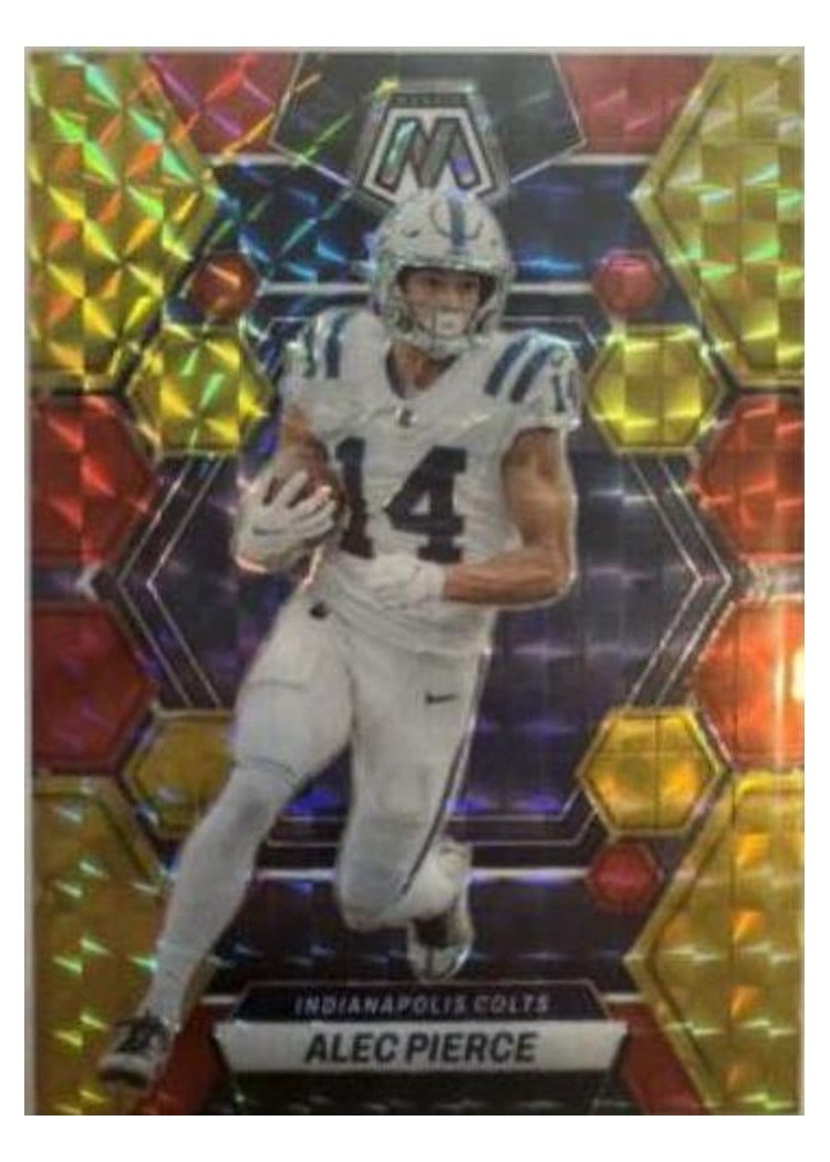 2023 Panini Mosaic Base Set Alec Pierce #96 card