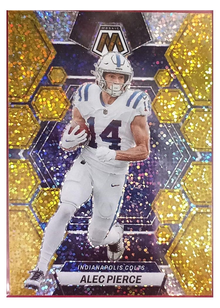 2023 Panini Mosaic Base Set Alec Pierce #96 card
