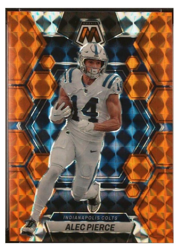 2023 Panini Mosaic Base Set Alec Pierce #96 card