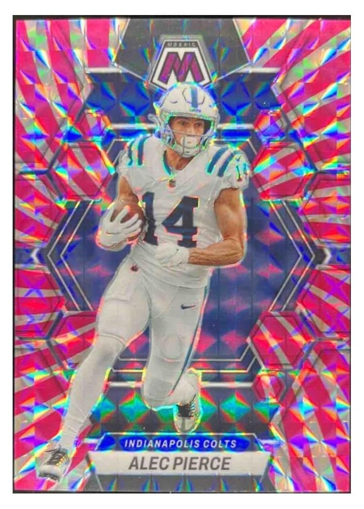 2023 Panini Mosaic Base Set Alec Pierce #96 card