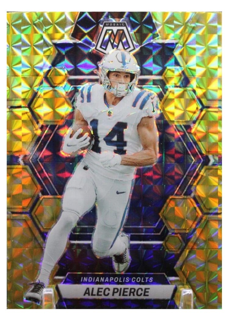 2023 Panini Mosaic Base Set Alec Pierce #96 card