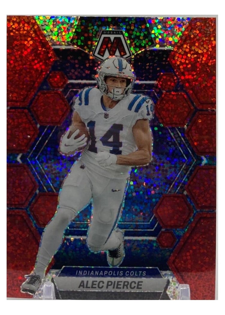 2023 Panini Mosaic Base Set Alec Pierce #96 card