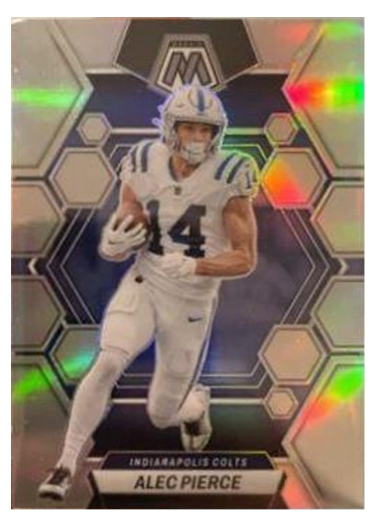 2023 Panini Mosaic Base Set Alec Pierce #96 card