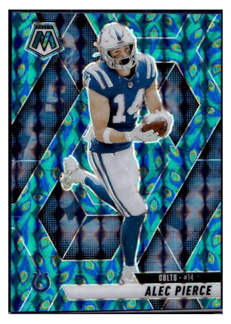 2025 Panini Mosaic Base Set Alec Pierce #76 card