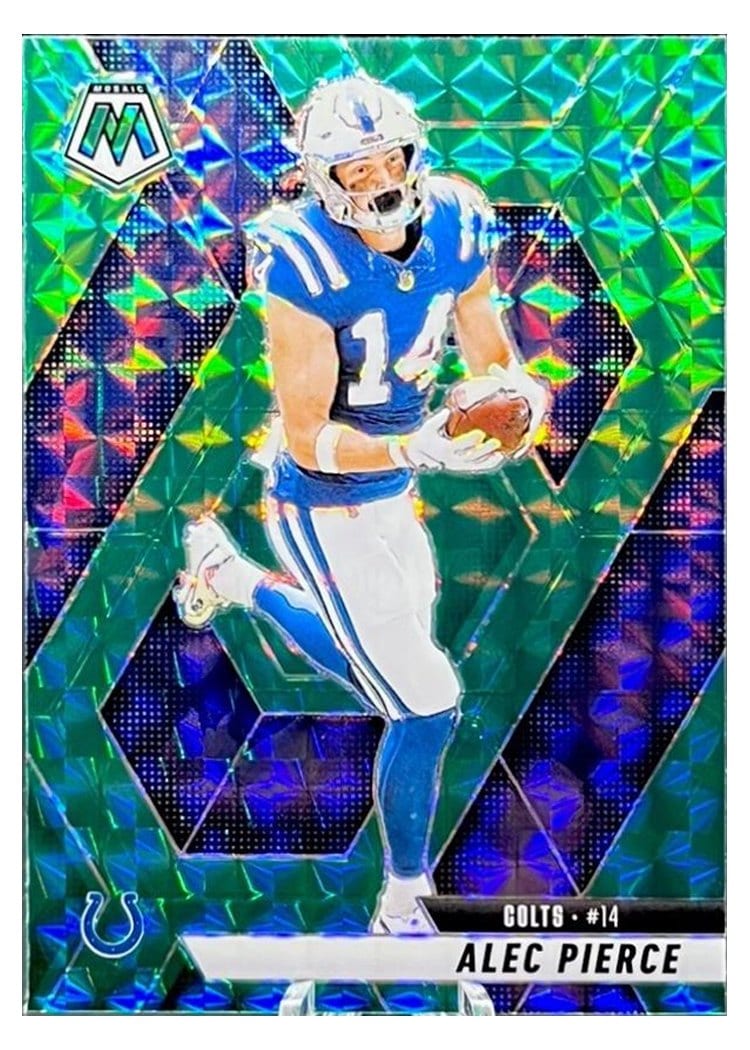 2025 Panini Mosaic Base Set Alec Pierce #76 card