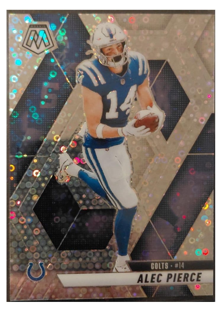 2025 Panini Mosaic Base Set Alec Pierce #76 card