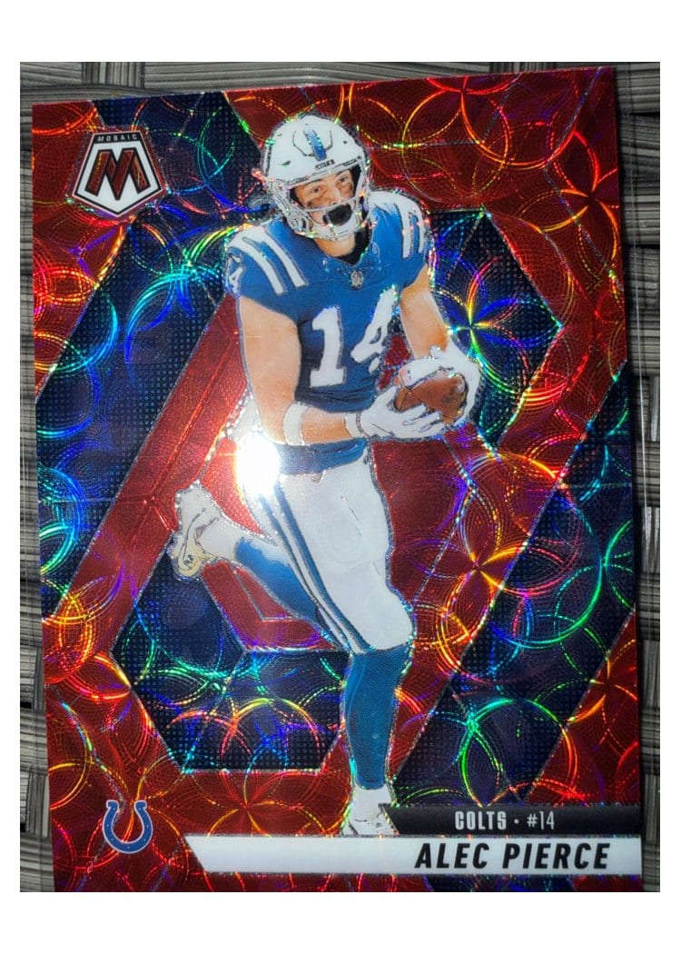 2025 Panini Mosaic Base Set Alec Pierce #76 card