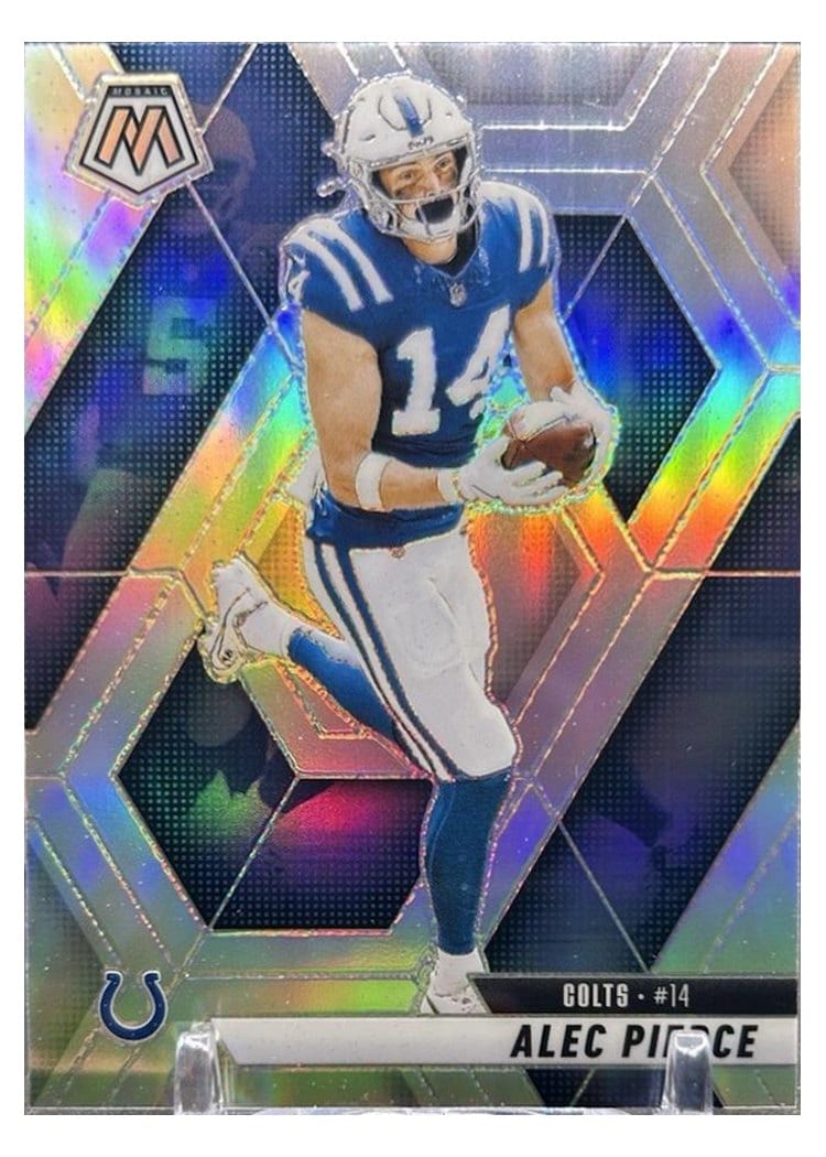 2025 Panini Mosaic Base Set Alec Pierce #76 card