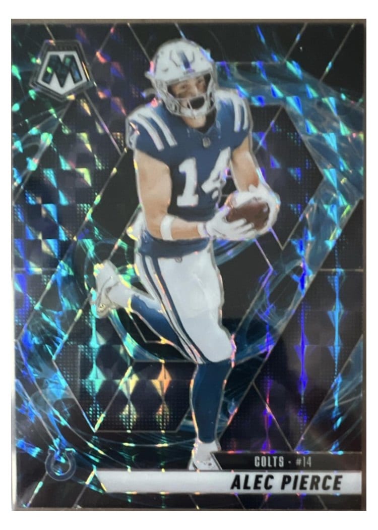 2025 Panini Mosaic Base Set Alec Pierce #76 card