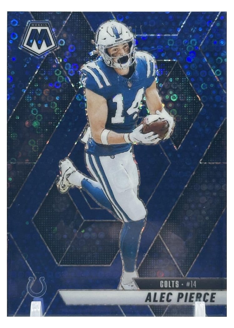2025 Panini Mosaic Base Set Alec Pierce #76 card