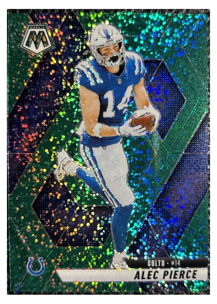 2025 Panini Mosaic Base Set Alec Pierce #76 card