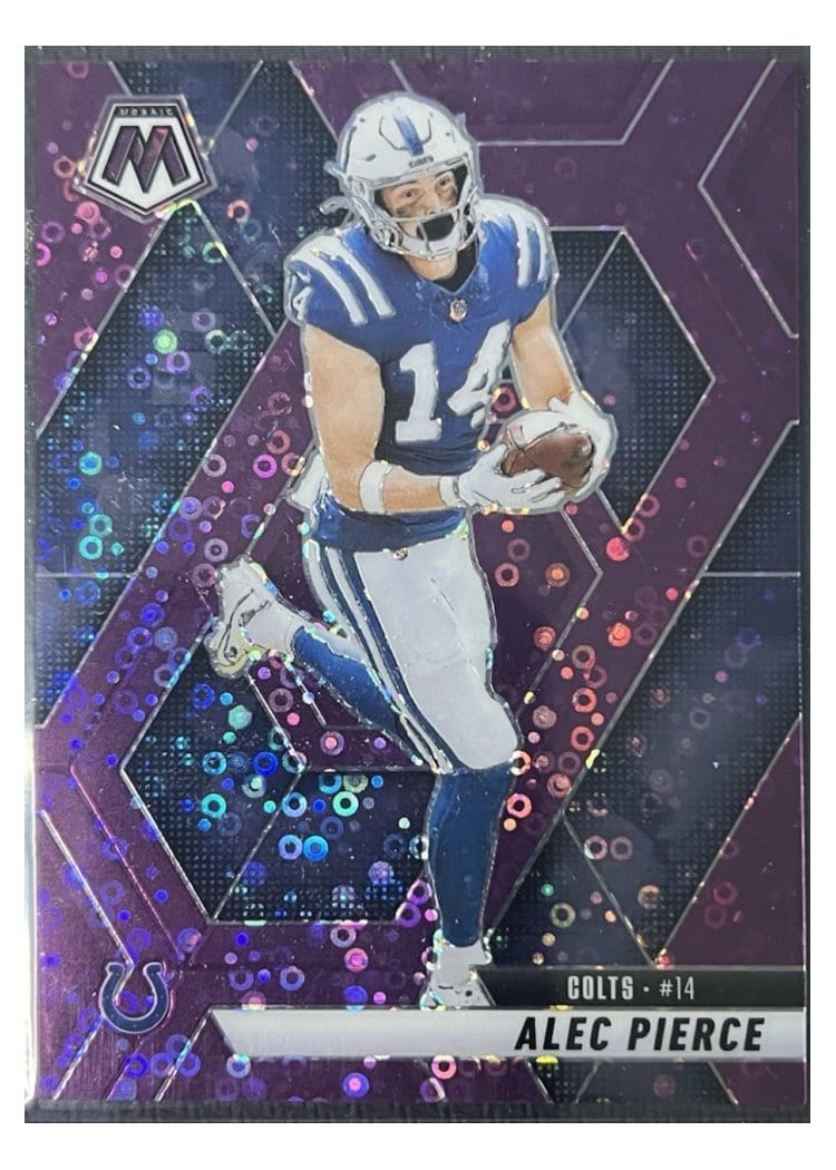 2025 Panini Mosaic Base Set Alec Pierce #76 card