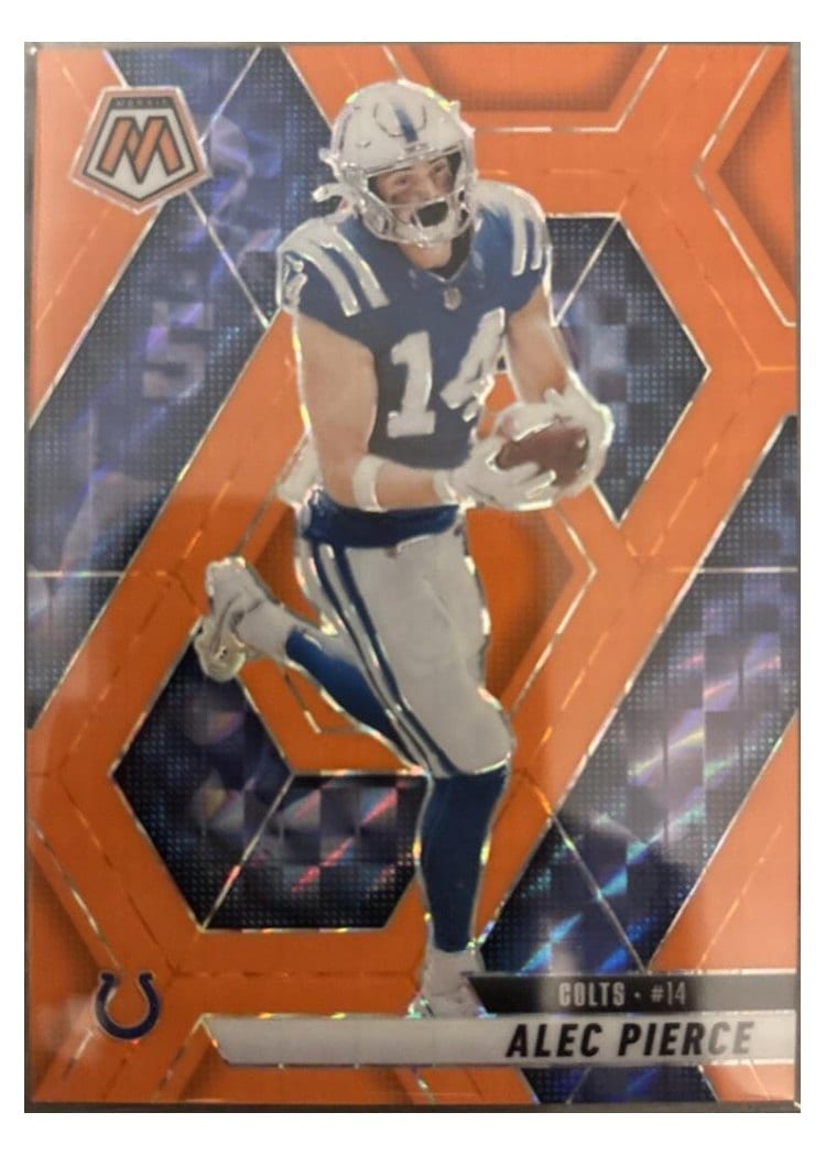 2025 Panini Mosaic Base Set Alec Pierce #76 card
