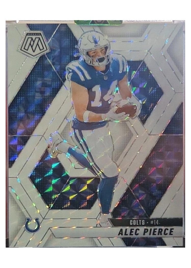 2025 Panini Mosaic Base Set Alec Pierce #76 card