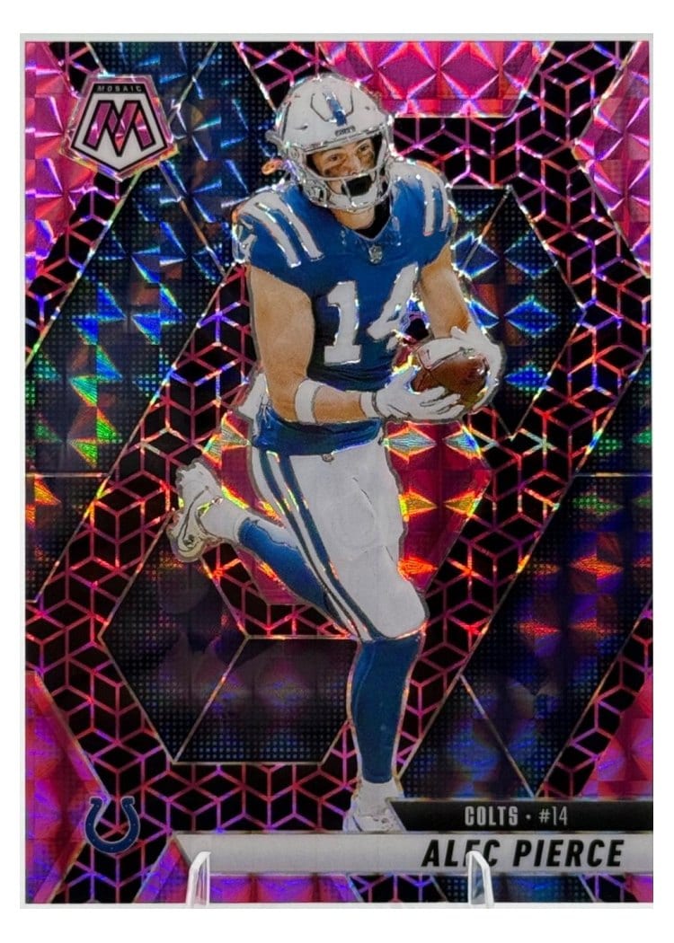 2025 Panini Mosaic Base Set Alec Pierce #76 card