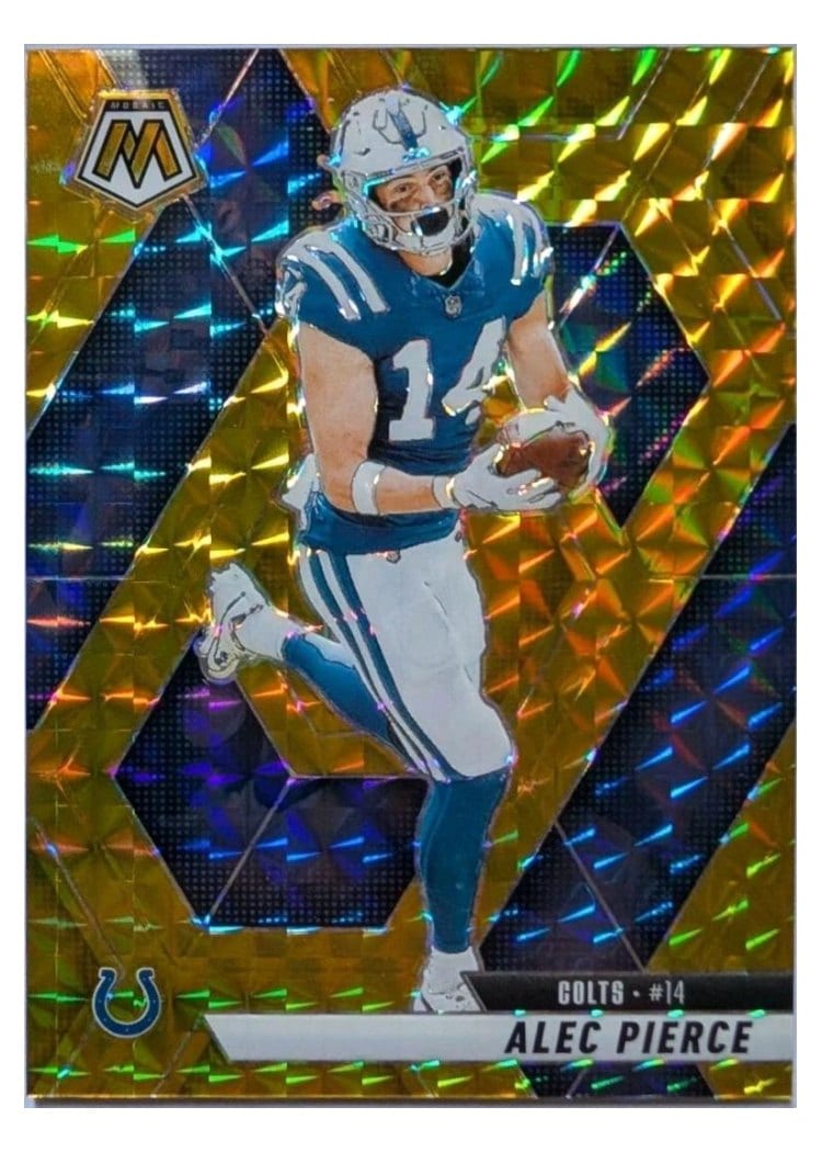 2025 Panini Mosaic Base Set Alec Pierce #76 card