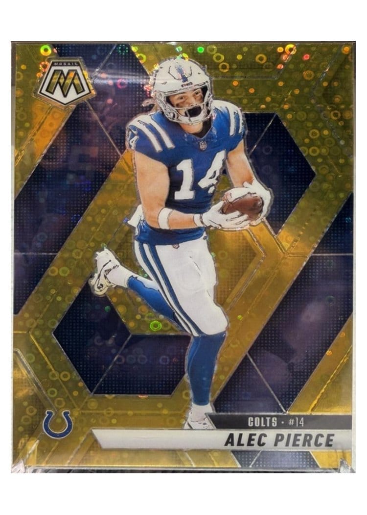 2025 Panini Mosaic Base Set Alec Pierce #76 card