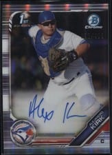 2019 Bowman Chrome Prospects Autographs Alejandro Kirk #CPA-AK card
