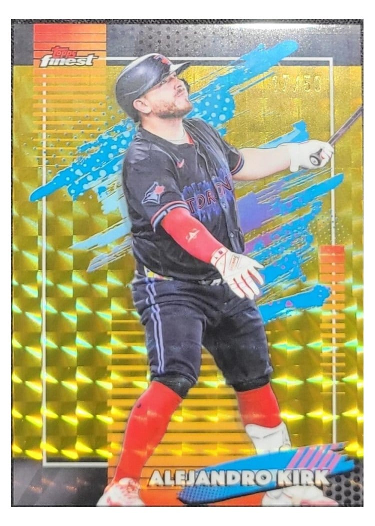 2026 Topps Finest Alejandro Kirk #197 card