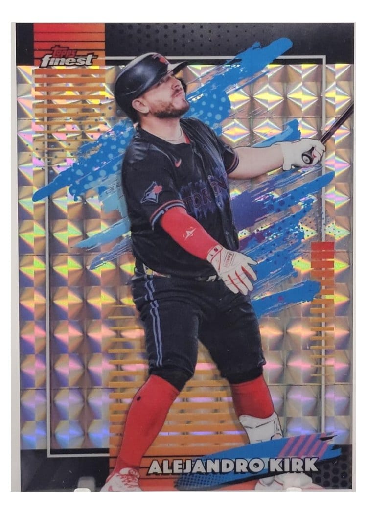2026 Topps Finest Alejandro Kirk Geometric Refractor #197 card