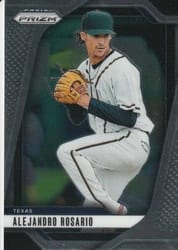 2025 Panini Prizm Base Set Alejandro Rosario #254 card