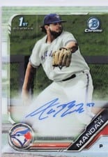 2019 Bowman Draft Chrome Picks Autograph Alek Manoah #CDA-AM card