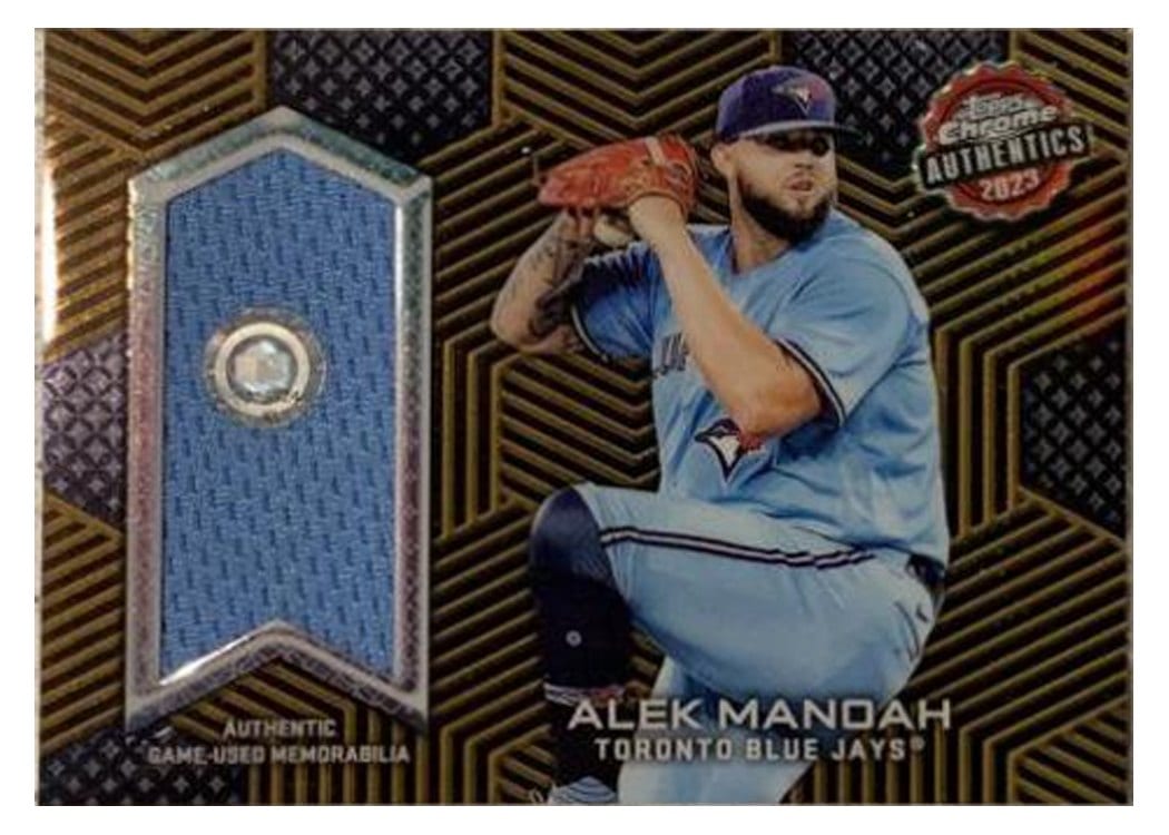 2023 Topps Chrome Base Set Alek Manoah #24 card
