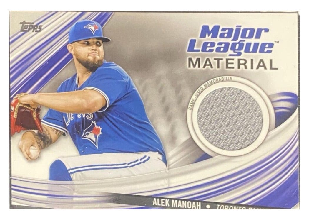 2023 Topps Major League Material (Series 1) Alek Manoah #MLM-AM card