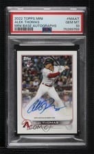 2022 Topps Mini Autographs Alek Thomas #MA-AT card