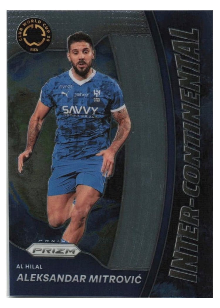 2025 Panini Prizm FIFA Club World Cup Inter-Continental Aleksandar Mitrovic #1 card