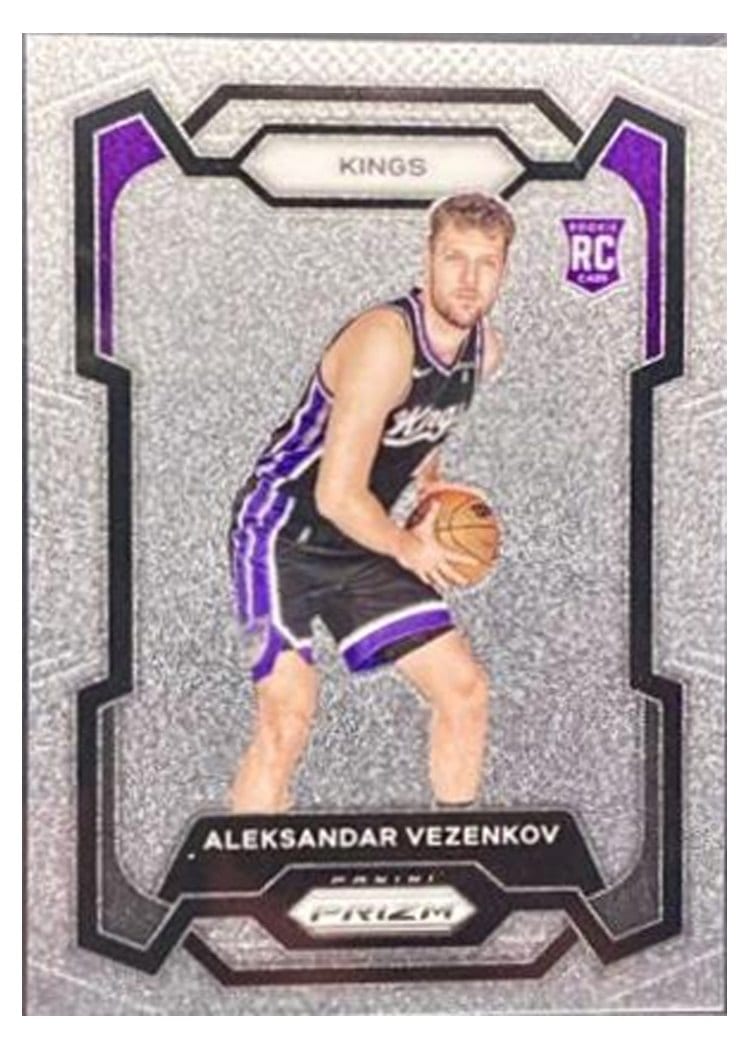 2023-24 Panini Prizm Base Set Aleksandar Vezenkov Glitter #281 card