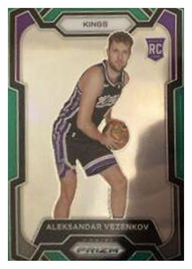 2023-24 Panini Prizm Base Set Aleksandar Vezenkov #281 card