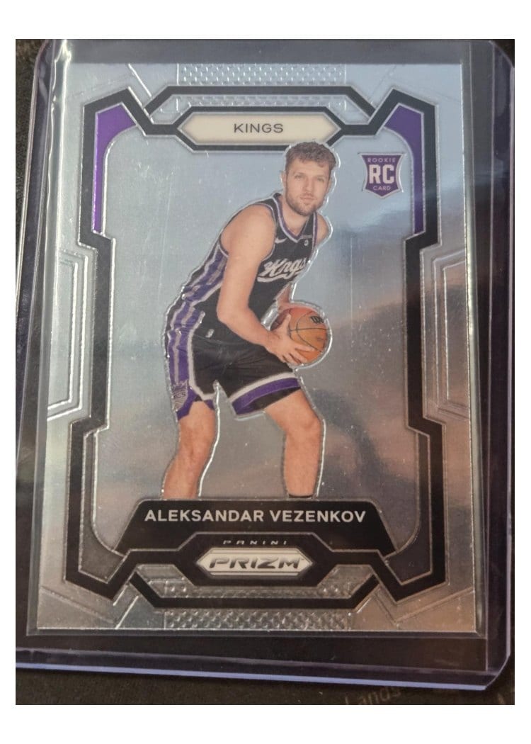 2023-24 Panini Prizm Base Set Aleksandar Vezenkov Silver #281 card