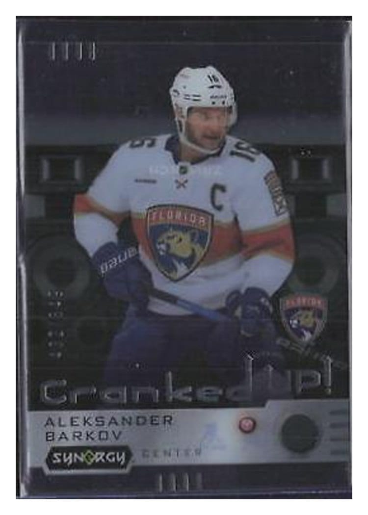 2023-24 Upper Deck Synergy Cranked Up Aleksander Barkov #CR-AB card