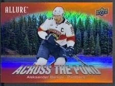 2024-25 Upper Deck Allure Across the Pond Aleksander Barkov #ATP-6 card