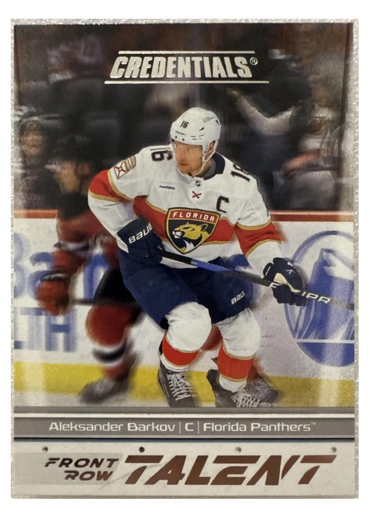 2024-25 Upper Deck Credentials Front Row Talent Aleksander Barkov #FRT-AB card