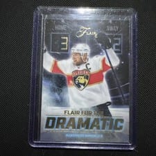 2025-26 Flair Flair for the Dramatic Autographs Aleksander Barkov #FTD-18