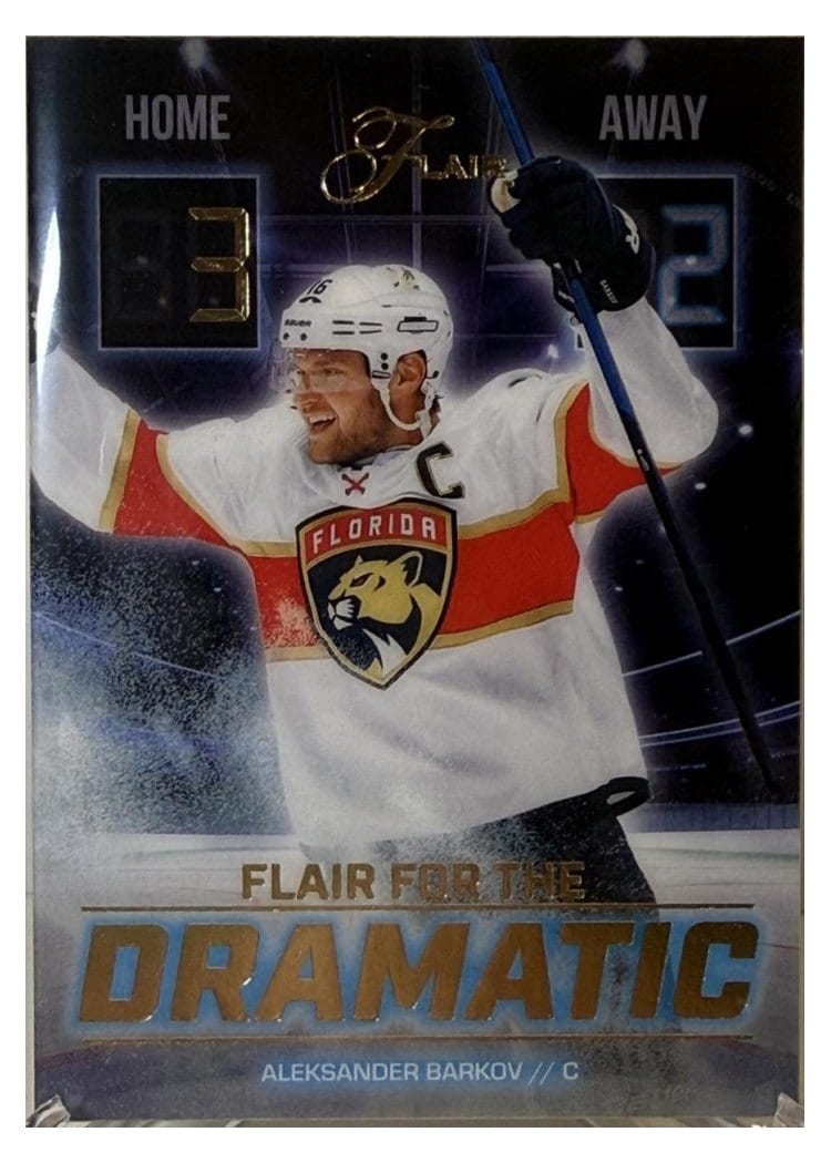 2025-26 Flair Flair for the Dramatic Aleksander Barkov #FTD-18 card