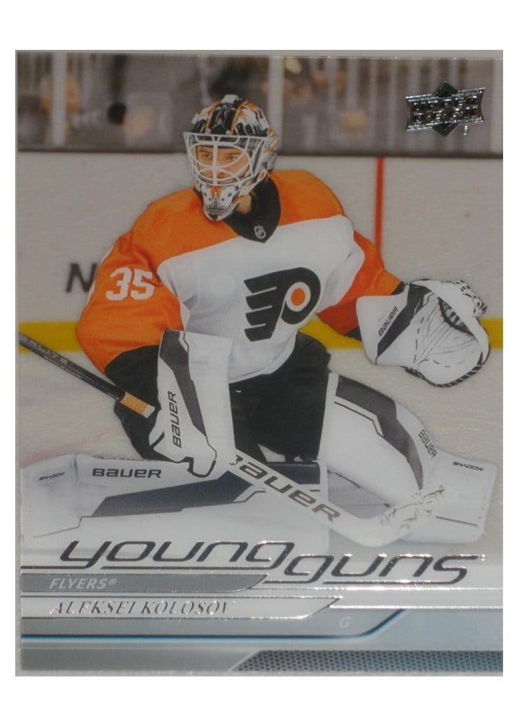 2024-25 Upper Deck Base Set Aleksei Kolosov Clear Cut #490 card