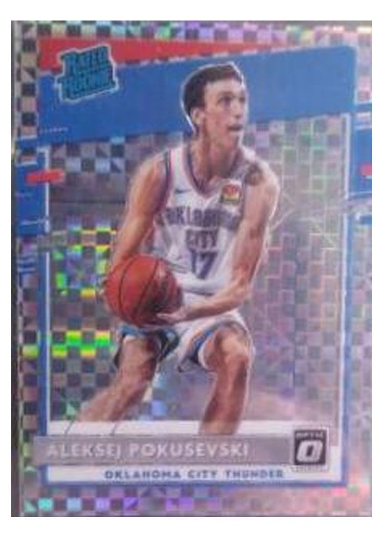 2020-21 Donruss Optic Base Set Aleksej Pokusevski #167 card